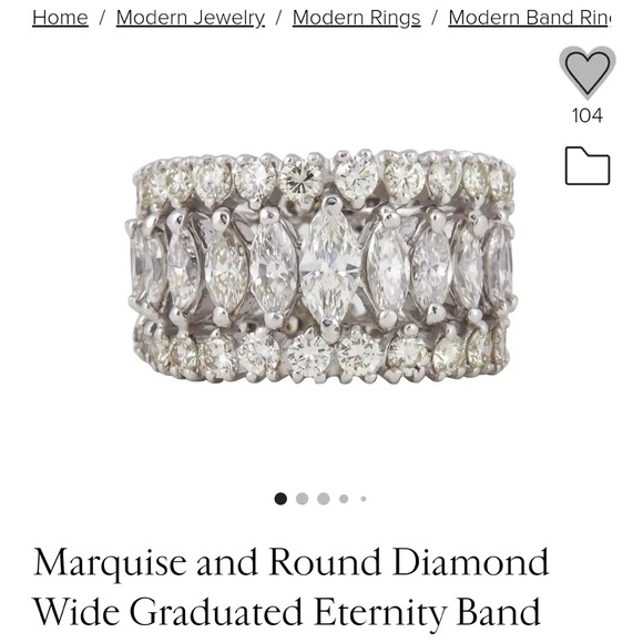 6 carat eternity band. Best trade ever milena123456 - Picture 8 of 8